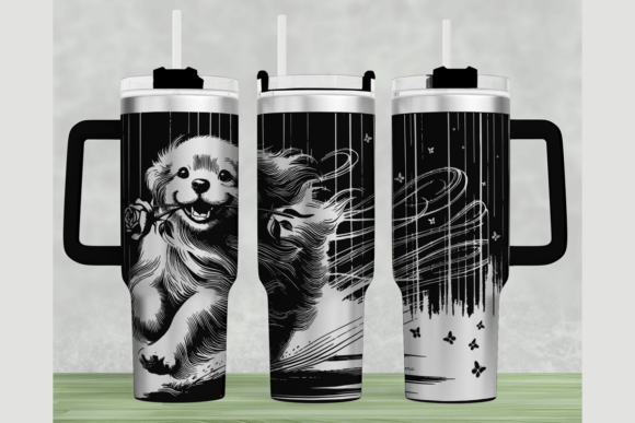 Dog Running SVG