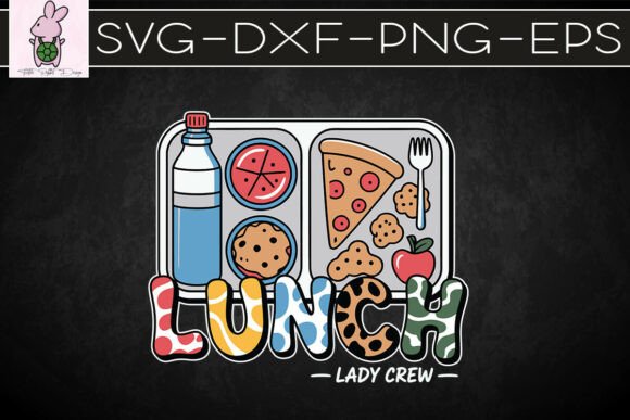 Lunch Lady Crew Sublimation School PNG