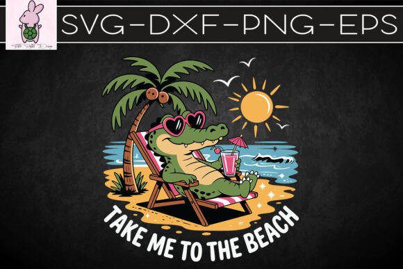 Take Me to the Beach Chill Vibes SVG