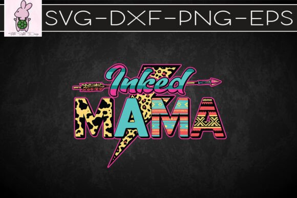 Western Inked Mama Leopard SVG